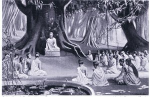 De sista dagarna av Buddhas undervisning 489 f.Kr. av C. Hargrave Martin