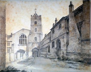 St Bartholomew-the-Great, City of London, 1803 av C John M Whichelo