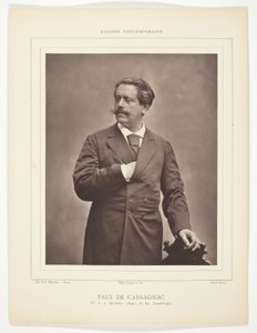 Paul de Cassagnac (fransk författare och politisk journalist, 1842-1904) av C. Klary
