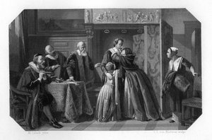 Hugo de Groot Grotius, holländsk jurist och filosof från 1600-talet, c1870.