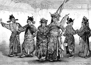 Kinesiska tragediska skådespelare, 1800-talet