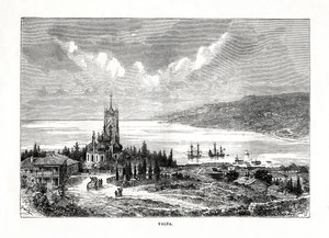 Jalta, södra Ukraina, 1879.