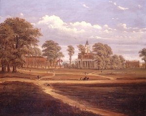 Utsikt över Clapham Common mot North Side och The Pavement av C. Norris