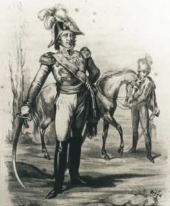 Joachim Murat (litografi) av C. Perrin