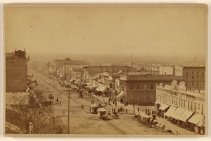 [West Side Main St., Salt Lake City Utah] av C. R. Savage