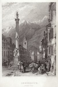 Huvudgatan i Innsbruck