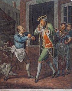 "Francois i London", 1770 av C White