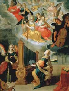St. Cecilia, 1647 av C. de and Francken Bailleur