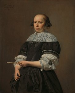 Porträtt av Elisabeth Kessel (1640-1717).