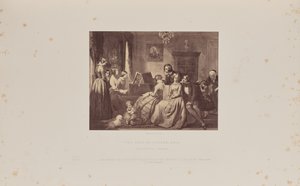 Duetten, av F. Stone, A.R.A. av Caldesi and Montecchi