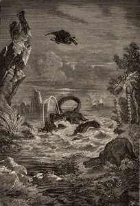 Jorden under dinosauriernas tid av Camille Flammarion
