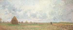 Fyra årstider, hösten, 1872 av Camille Jacob Pissarro