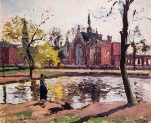 Dulwich College av Camille Pissarro