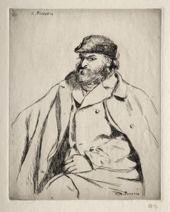 Paul Cézanne av Camille Pissarro