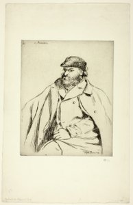 Paul Cézanne av Camille Pissarro