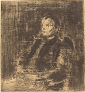 Paul Signac Porträtt av Paul Signac, ca. 1890. av Camille Pissarro