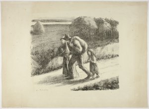 Vagabonderna av Camille Pissarro