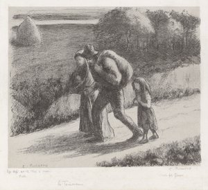 Vagabonderna av Camille Pissarro