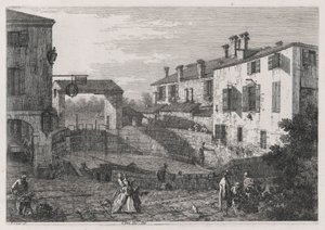 Le Porte Del Dolo (The Locks of Dolo), från serien Vedute (Views)
