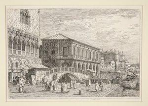 Le Preston, V., (The Prison, Venedig]), från serien Vedute (Views)