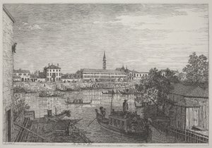 Vid Doloportarna av Canaletto