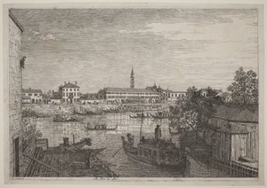 Vid Dolos portar av Canaletto