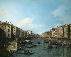 Canaletto - Stora kanalen, 1738-42 av Canaletto