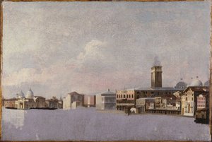 Ingången till Canal Grande, Venedig av Canaletto