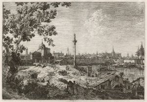 Imaginary View of Padua, ca. 17351746. av Canaletto