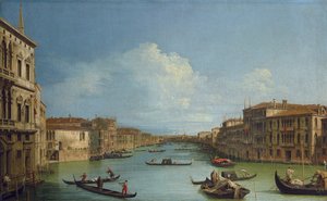 Italienska: Canal Grande sedd från Ca