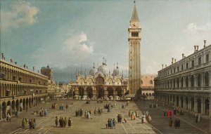 Markusplatsen av Canaletto