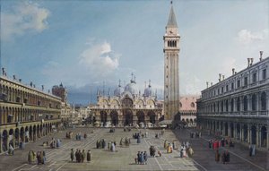 Markusplatsen av Canaletto