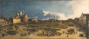 Prà della Valle i Padua av Canaletto