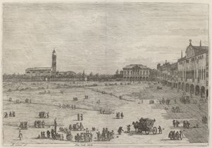Pra della Valle av Canaletto