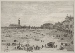 Prato della Valle av Canaletto