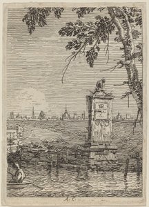 Det lilla monumentet, ca. 17351746. av Canaletto
