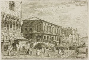 Fängelset, från Vedute av Canaletto