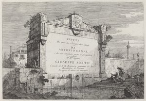Titelskylt av Canaletto