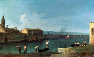 Utsikt över Venedig, 1700-talet av Giovanni Antonio Canal