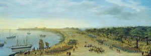 Den allierade arméns ankomst till Itapiru, Paraguay