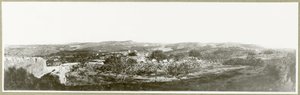 Betlehem: vy söderut med Herodium i fjärran, 1917 av Capt. Arthur Rhodes