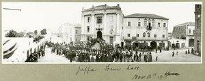 Jaffa stadshus, 16 november 1917