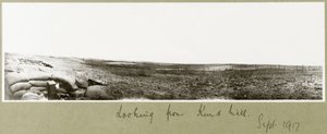 Tittar från Kurd Hill, september 1917 av Capt. Arthur Rhodes