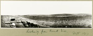 Tittar från Kurd Hill, september 1917