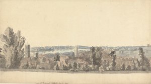 Utsikt över Ipswich, Suffolk av Capt. Francis Grose