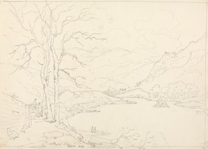 Vid Rydalsjön den 8 februari 1836 av Capt. Thomas Hastings