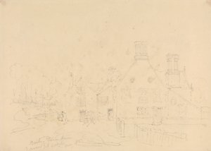 Barton Farm House, East Cowes, Isle of Wight, maj 1833 av Capt. Thomas Hastings