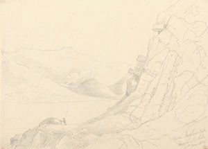 Från Anglers Rock, Ennerdale Lake, 10 maj 1836 av Capt. Thomas Hastings