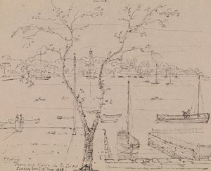 Från vårt hus i East Cowes, söndag kväll, 12 maj 1833 av Capt. Thomas Hastings