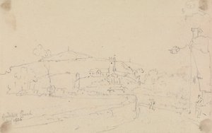 Godshill Church, augusti 1826 av Capt. Thomas Hastings
